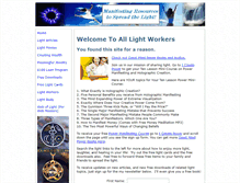 Tablet Screenshot of lightisreal.com